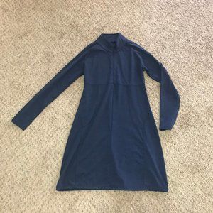 2 for $15 // Navy long sleeve dress with zipper